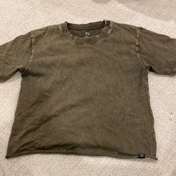 Girls treasure and bond olive green shirt Size-14/16 - Picture 1 of 2